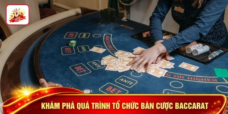 Khám phá quá trình tổ chức bàn cược baccarat