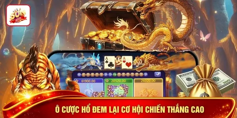 Ô cược hổ đem lại cơ hội chiến thắng cao